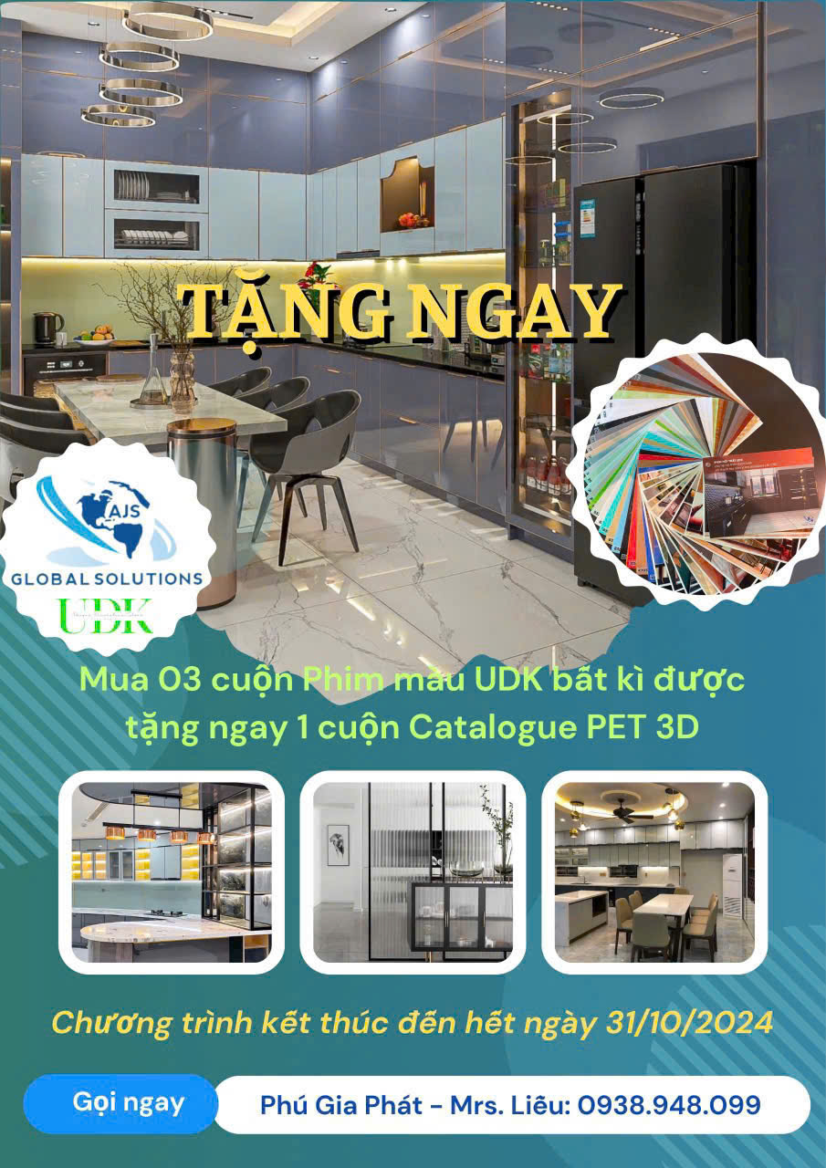 TẶNG NGAY 1 CUỘN CATALOGUE PET KHI MUA 3 CUỘN PHIM MÀU UDK