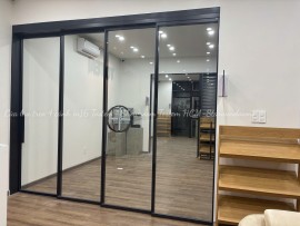 Cửa lùa treo 4 cánh in16 Tostem