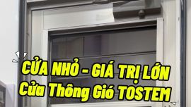 Cửa Thông Gió Tostem Nhật Bản Cho Nhà Phố TP.HCM