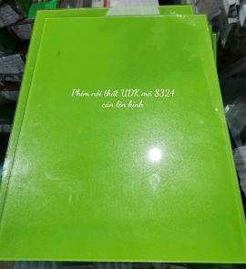 Phim nội thất UDK màu xanh lá ánh satin mã 8324