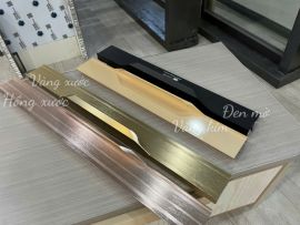 Thanh nhôm tay nắm CNC hệ tràn viền mã LUX002