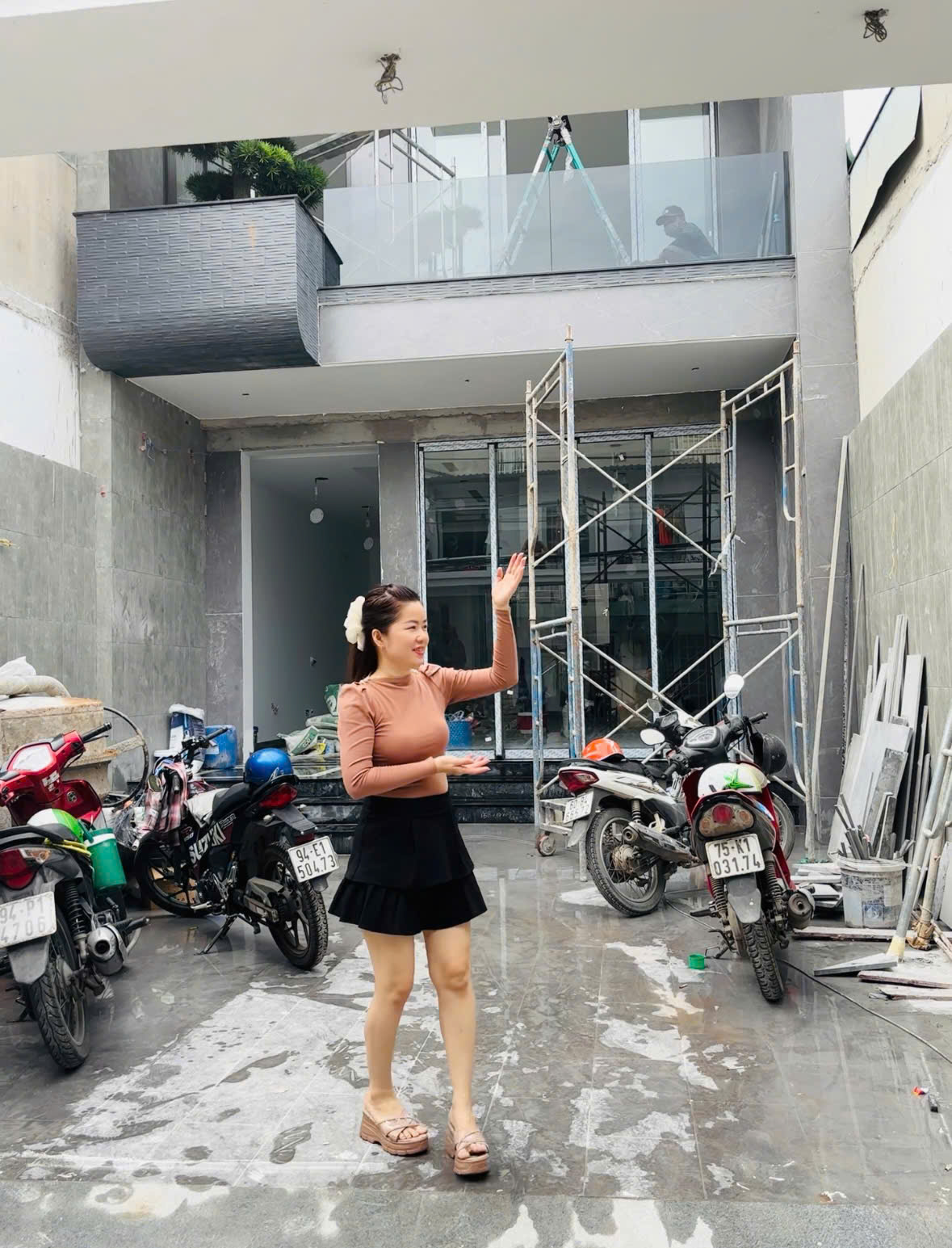 Ghé thăm nhà phố đang thi Công Cửa Nhôm TOSTEM Nhật Bản | Tostem Thủ Đức, HCM – Starwindows