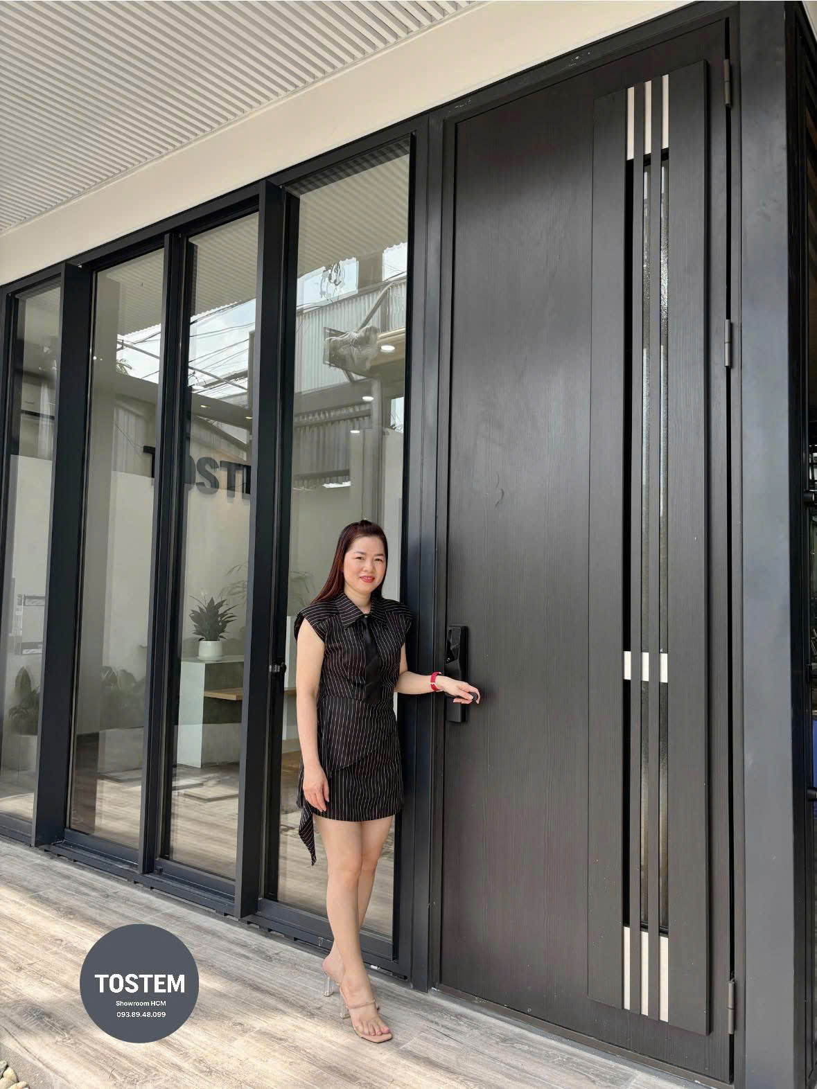 Cửa đi Giesta thông gió